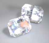 Пара ограненных лунных камней 2,3 карата 