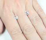 Пара ограненных лунных камней 2,3 карата 