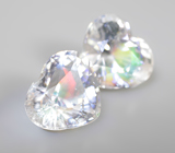 Пара ограненных лунных камней 2,49 карата 