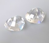 Пара ограненных лунных камней 2,49 карата