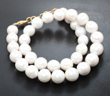 Массивное золотое колье с крупным морским жемчугом барокко 328,1 карата Золото