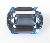 Чистейший London топаз авторской огранки 4,77 карата 