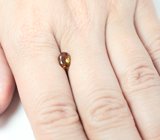 Оранжевато-желтый турмалин 0,7 карата 