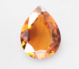 Оранжевато-желтый турмалин 0,77 карата 