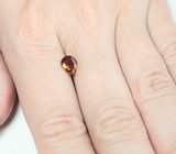 Оранжевато-желтый турмалин 0,77 карата