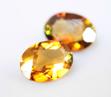 Пара полихромных турмалинов 1,43 карата 