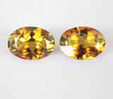 Пара полихромных турмалинов 1,55 карата 