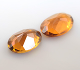 Пара желтых турмалинов 1,35 карата 