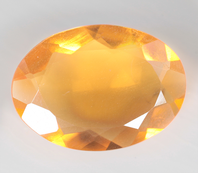 Бразильский кристаллический "солнечный" опал 1,42 карата