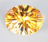 Крупный! Чистейший цитрин лазерной огранки 26,8 карата 