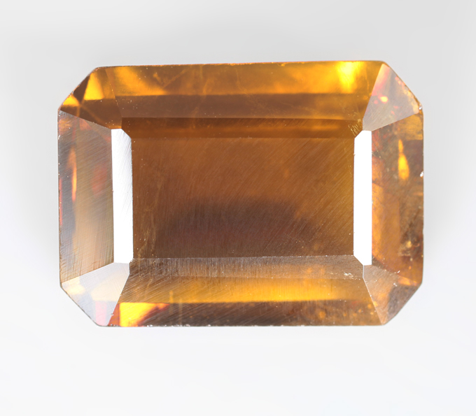 Редкий насыщенно-желтый турмалин 5,87 карата