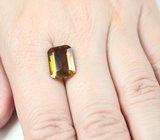 Редкий насыщенно-желтый турмалин 5,87 карата 