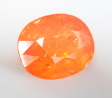 Крупный спессартин гранат цвета "фанта" 5,64 карата 