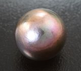 Кольцо с крупной цветной морской жемчужиной 17,81 карата и лейкосапфирами