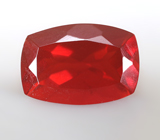 Мексиканский ограненный "огненный" опал 1,24 карата 