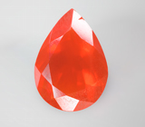 Мексиканский ограненный "огненный" опал 2,5 карата 