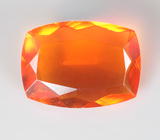 Мексиканский ограненный "огненный" опал 1,18 карата 