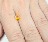 Мексиканский ограненный "огненный" опал 0,67 карата 