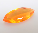 Мексиканский ограненный "огненный" опал 0,72 карата 