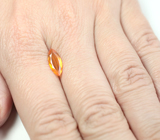 Мексиканский ограненный "огненный" опал 0,72 карата 