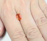 Мексиканский ограненный "огненный" опал 0,86 карата 