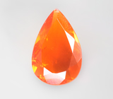 Мексиканский ограненный "огненный" опал 0,81 карата 
