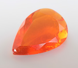 Мексиканский ограненный "огненный" опал 0,81 карата 