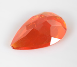 Мексиканский ограненный "огненный" опал 0,81 карата 