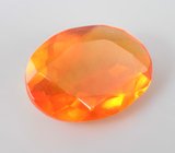 Мексиканский ограненный "огненный" опал 0,7 карата 