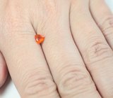 Мексиканский ограненный "огненный" опал 0,25 карата 