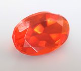 Мексиканский ограненный "огненный" опал 0,81 карата