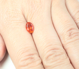 Мексиканский ограненный "огненный" опал 0,81 карата 