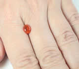 Мексиканский ограненный "огненный" опал 0,68 карата 