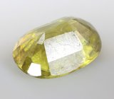 Зеленовато-желтый сфен 2,01 карата 