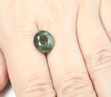 Коллекционный перидот с включениями рутила 5,89 карата