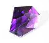 Чистейший крупный уругвайский аметист авторской огранки 30,3 карата