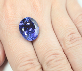 Крупный! Яркий насыщенный танзанит 17,83 карата 