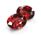 Пара пиропов гранатов 4,96 карата 
