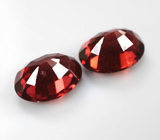 Пара пиропов гранатов 4,96 карата 