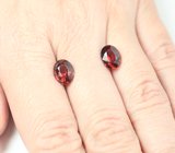 Пара пиропов гранатов 5,22 карата