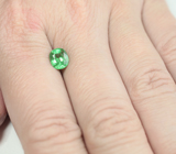 Яркий цаворит гранат 1,55 карата 