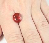 Крупный мексиканский ограненный "огненный" опал 3,56 карата 