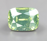 Редкий цвет! Желто-зеленый циркон 3,62 карата 