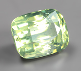 Редкий цвет! Желто-зеленый циркон 3,62 карата 