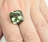 Крупный! Ярко-зеленый "неоновый" апатит 21,36 карата