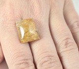 Крупный рутиловый кварц 17,29 карата 