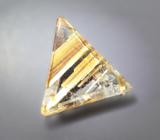 Рутиловый кварц авторской огранки 4,87 карата 