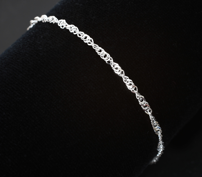 Золотой браслет 170 мм / 2 мм