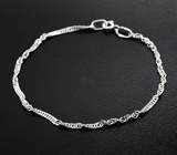 Золотой браслет 170 мм / 2 мм Золото