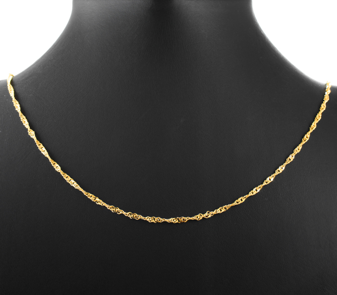 Золотая цепочка 600 мм / 2,4 мм